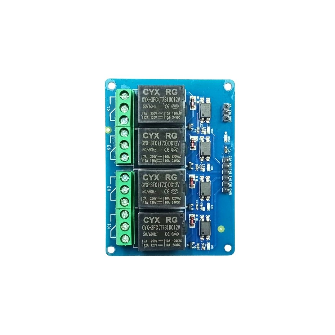 2 ADIY 4 CHANNEL 12V RELAY BOARD - Image 1