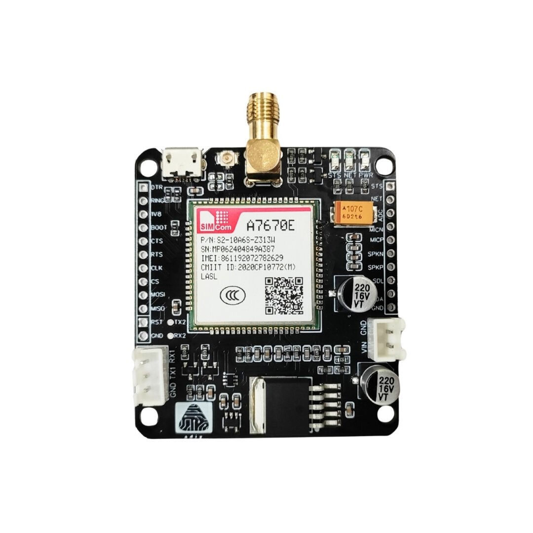 ADIY GSM A7670C 4G LTE LM39302 Dev Board V1.1 1 - Copy ADIY GSM SIMA7670E 4G LM39302 Board V1.1 - Image 1
