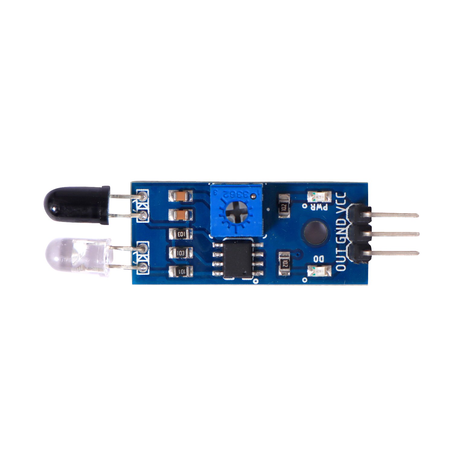 A130612_IR Sensor Module with Pot (A)_1 IR Proximity Sensor Module With pot - ADIY - Image 1
